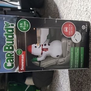 Snowman Inflatable Car Buddy